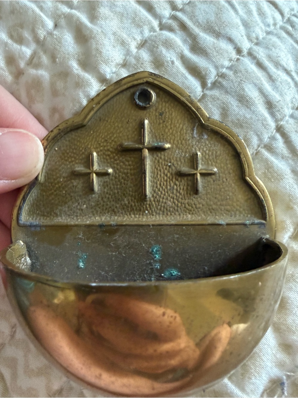 Antique Holy Water Font - Picture 4 of 7